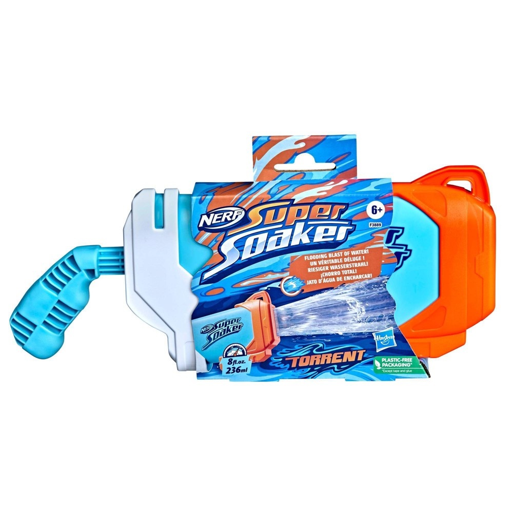 slide 3 of 5, NERF Super Soaker Torrent Water Blaster, 1 ct
