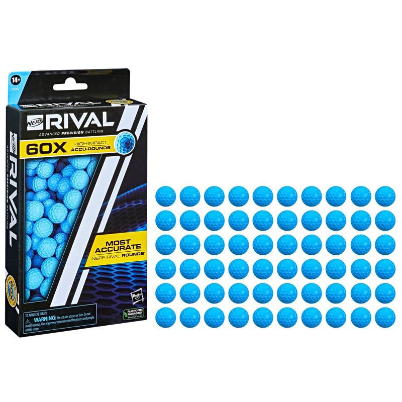 slide 3 of 4, NERF Rival 60 Accu-Round Refill, 1 ct