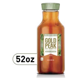 Gold Peak Zero Sugar Sweet Tea Bottle, 52 fl oz