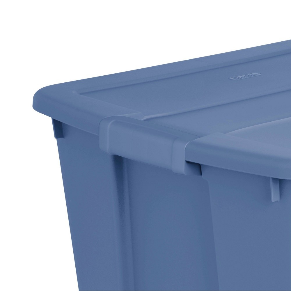 slide 3 of 4, 20gal Latching Tote Blue - Brightroom, 20 gal