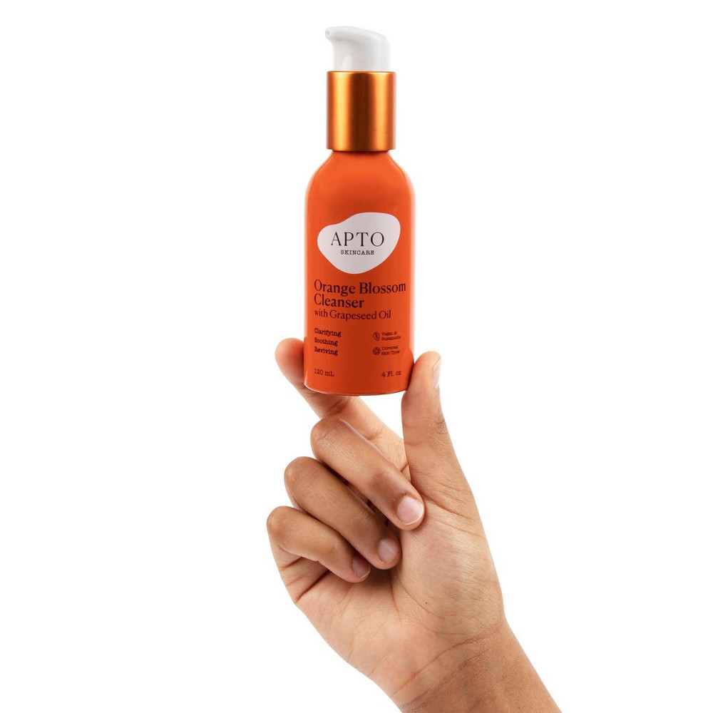 slide 7 of 7, APTO Skincare APTO Orange Blossom Cleanser with Grape Seed Oil - 4 fl oz, 4 fl oz