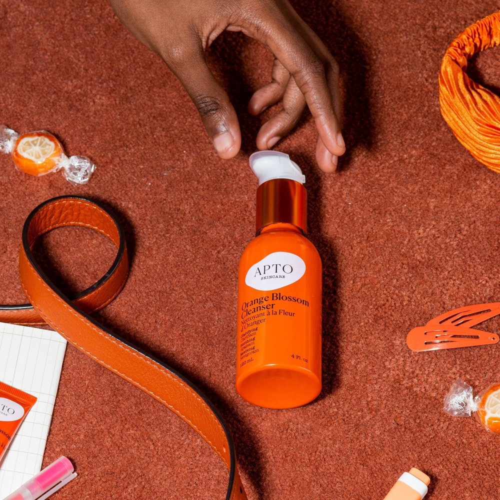 slide 3 of 7, APTO Skincare APTO Orange Blossom Cleanser with Grape Seed Oil - 4 fl oz, 4 fl oz