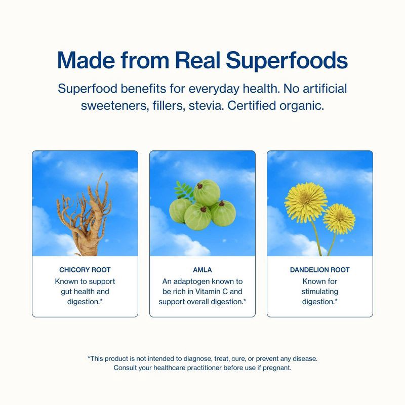 slide 5 of 8, Sunwink Digestion Lemonade Vegan Superfood Mix - 4.2oz, 4.2 oz