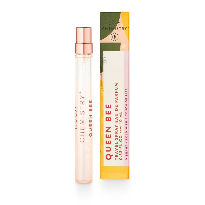 slide 1 of 5, Good Chemistry® Travel Spray Eau De Parfum Perfume - Queen Bee - 0.34 fl oz, 0.34 fl oz