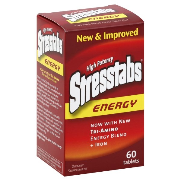 slide 1 of 1, Stresstabs Stress Supplement 60 ea, 60 ct