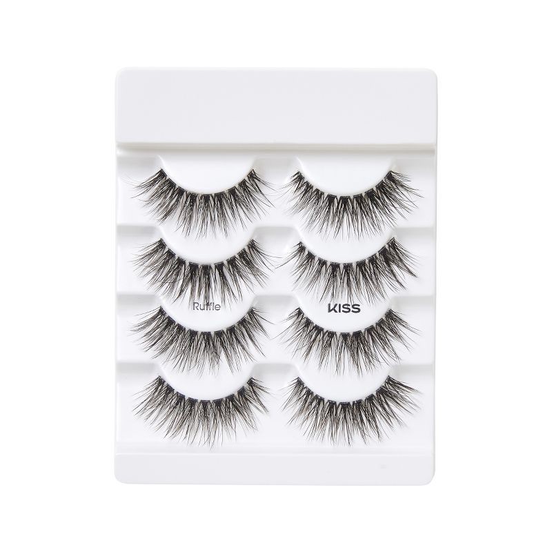 slide 3 of 8, KISS Products KISS Lash Couture Naked Drama Collection Fake Eyelashes - Ruffle - 4 Pairs, 1 ct