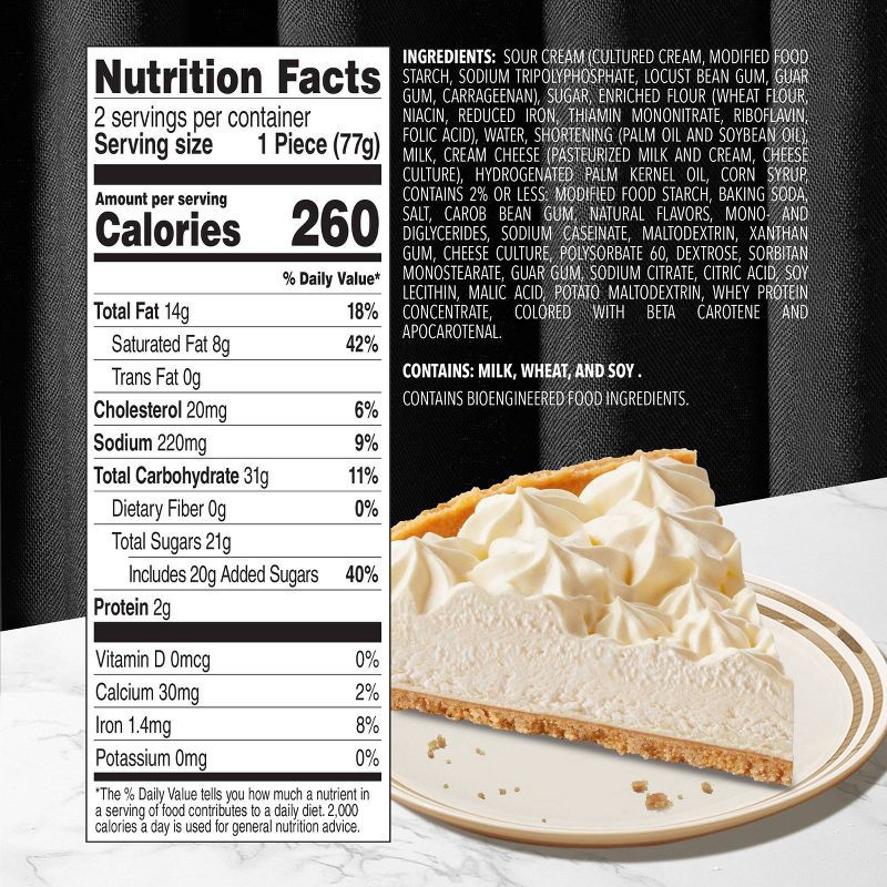 slide 4 of 5, Edwards Singles Frozen Desserts Original Whipped Cheesecake Slices - 5.4oz/2ct, 5.4 oz, 2 ct