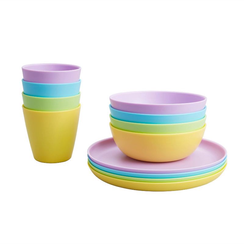 slide 3 of 5, Munchkin Toddler Dining Set - 16ct, 16 ct