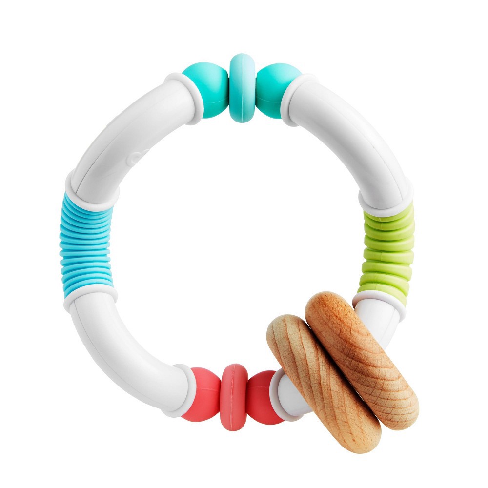 slide 2 of 5, Munchkin Sili Twisty Bendable Multi-Texture Teether Toy, 1 ct