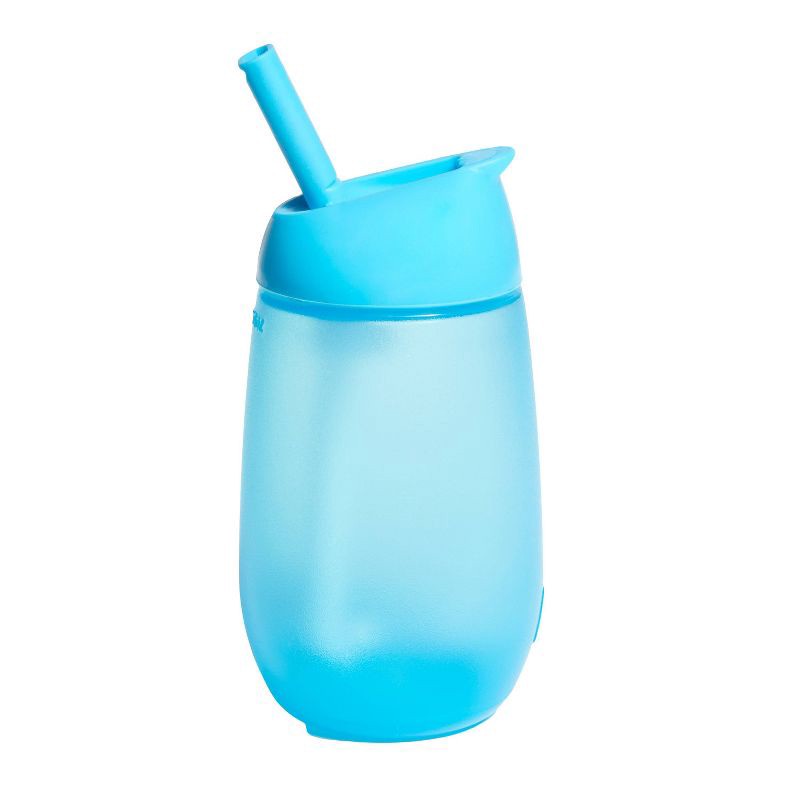 slide 1 of 7, Munchkin Simple Clean Straw Cup - 10oz - Blue, 10 oz