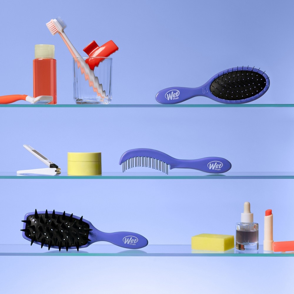 slide 4 of 8, Wet Brush Ultimate Treatment Hair Brush - Purple, 1 ct