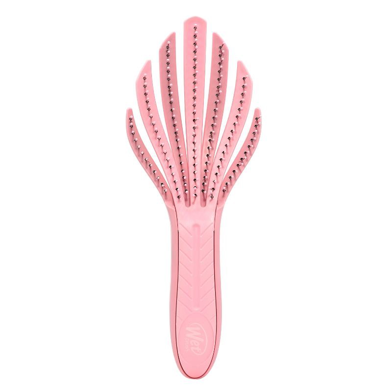 slide 1 of 9, Wet Brush Go Green Curly Detangling Hair Brush - Pink, 1 ct