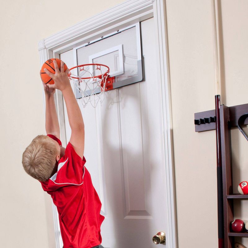 slide 6 of 6, Spalding 180 Arena Slam Over-The-Door Basketball Hoop, 1 ct