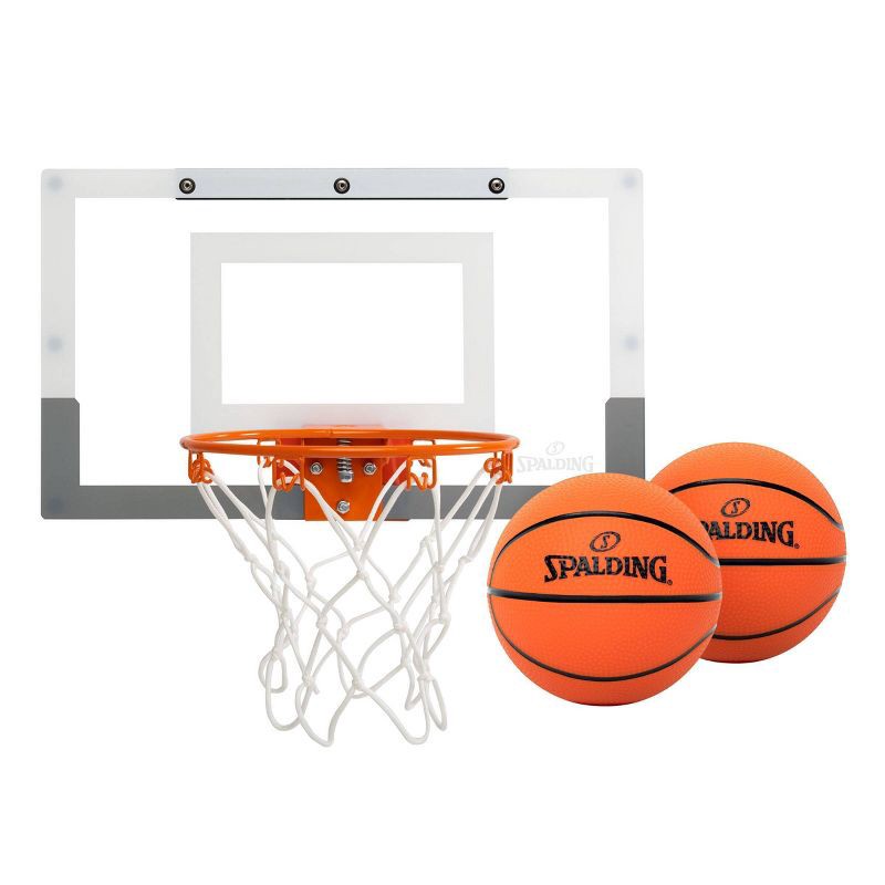 slide 1 of 6, Spalding 180 Arena Slam Over-The-Door Basketball Hoop, 1 ct