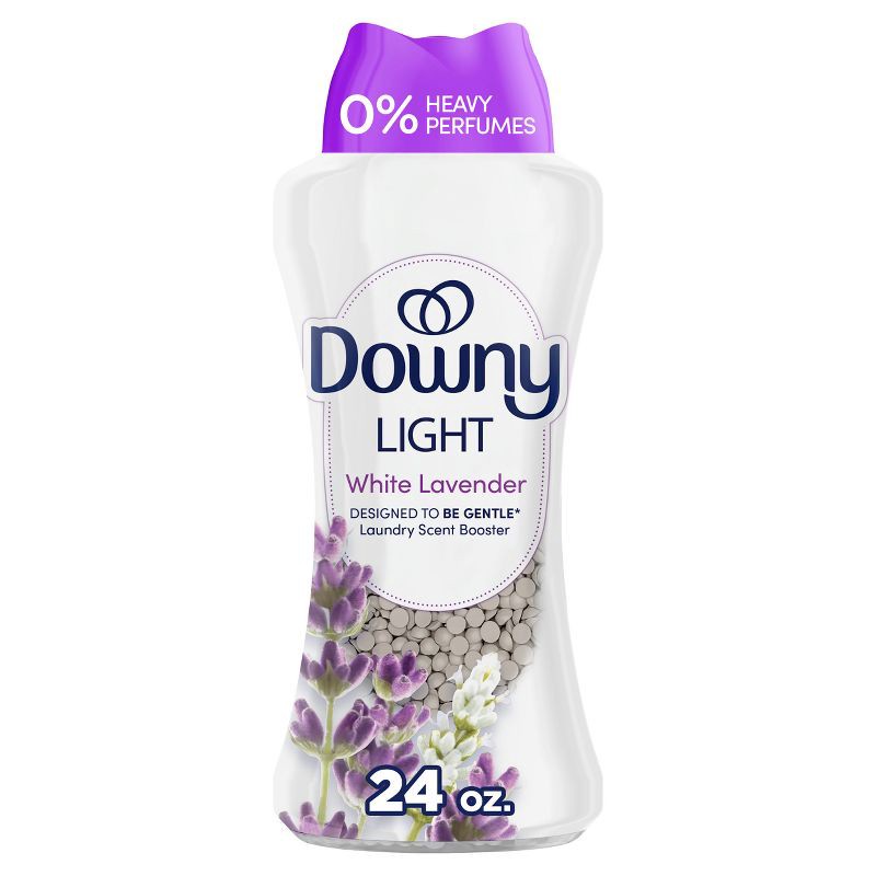 slide 1 of 11, Downy Light White Lavender Laundry Scent Booster Beads for Washer with No Heavy Perfumes - 24oz, 24 oz