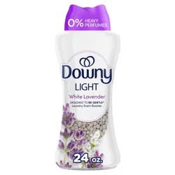 Downy Light White Lavender Laundry Scent Booster Beads for Washer with No Heavy Perfumes - 24oz