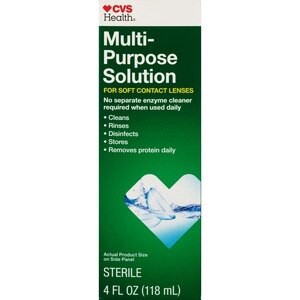 slide 1 of 1, Cvs Health No Rub Multi-Purpose Contact Solution, 4 Oz, 1 ct