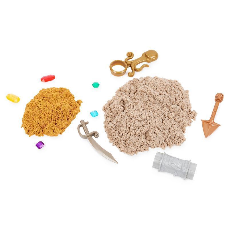 slide 3 of 9, Kinetic Sand Treasure Hunt Playset, 1 ct
