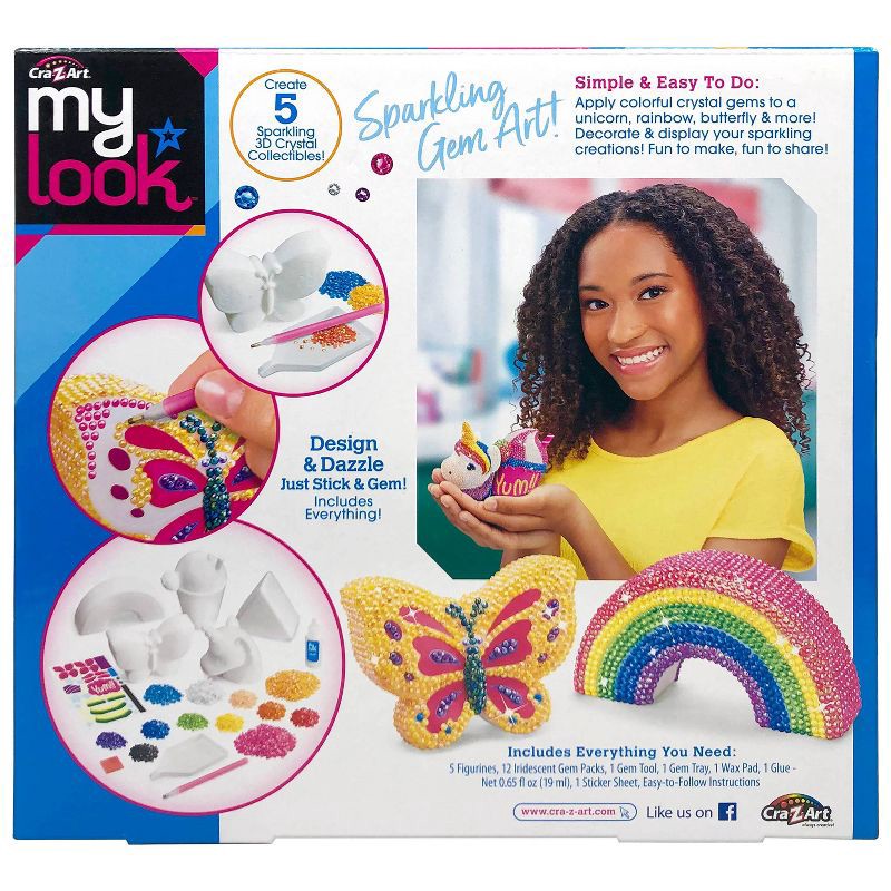 slide 7 of 8, My Look 3D Crystal Gem Creations, 1 ct