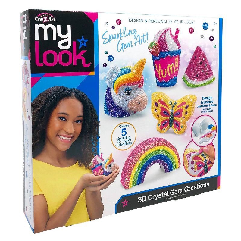 slide 8 of 8, My Look 3D Crystal Gem Creations, 1 ct