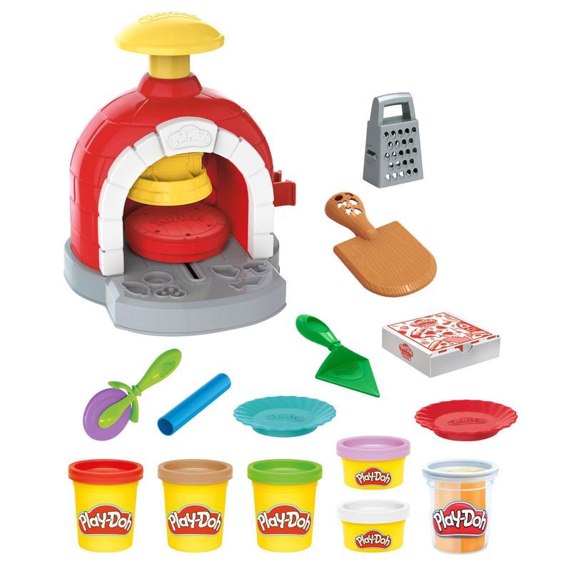 slide 1 of 9, Play-Doh Kitchen Creations Pizza Oven Playset, 1 ct
