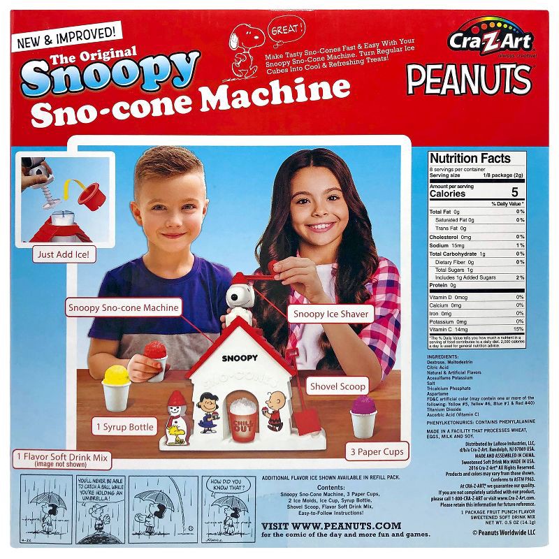 slide 5 of 6, Snoopy Sno-Cone Machine, 1 ct