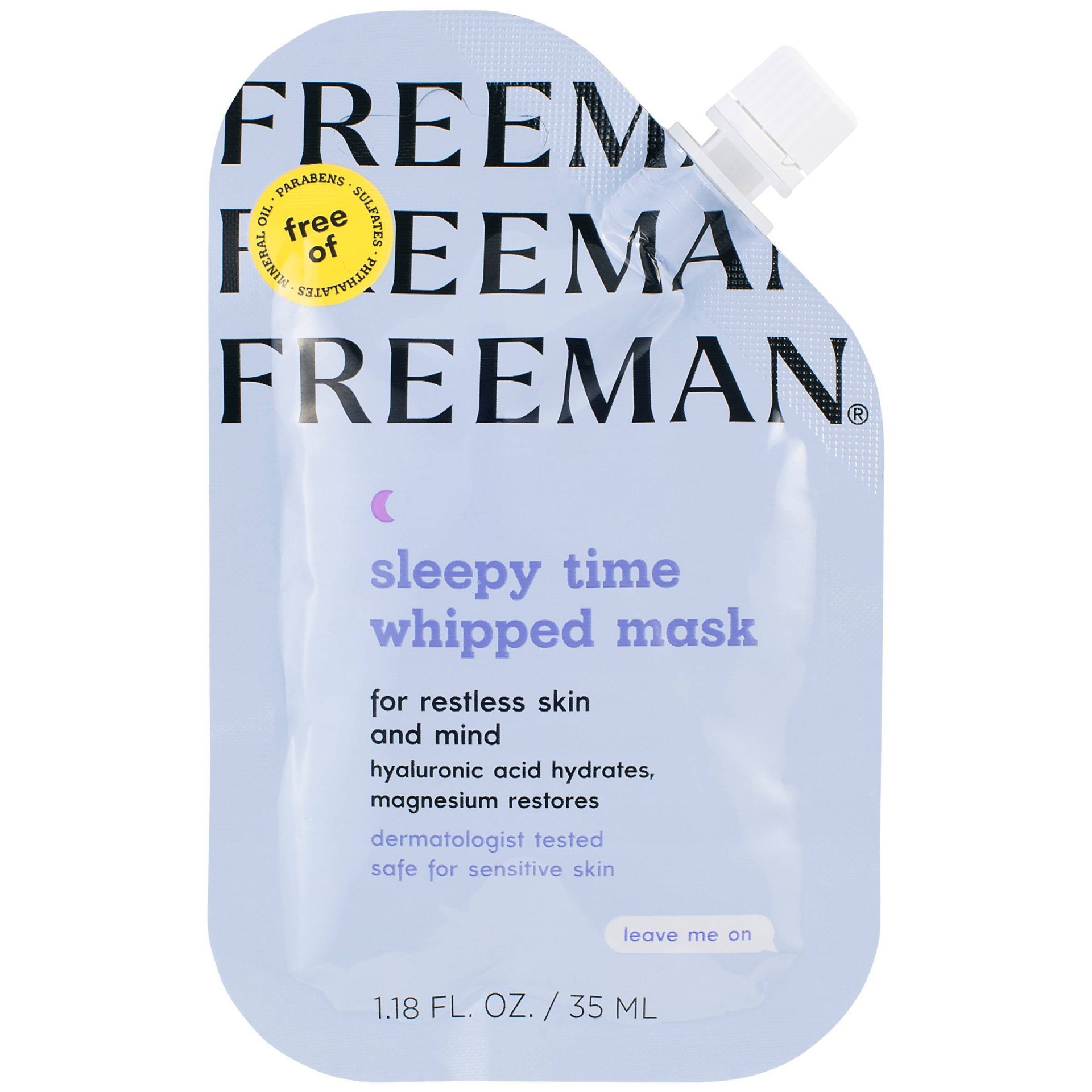 slide 1 of 6, Freeman Overnight Whipped Leave-On Mask Spout - 1.18 fl oz, 1.18 fl oz