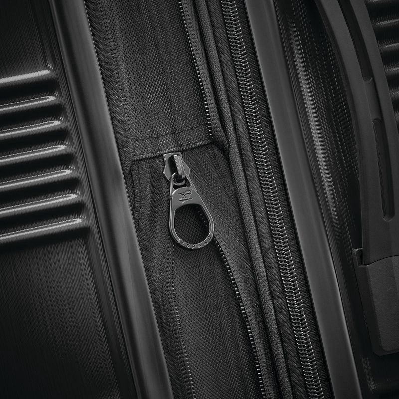 slide 5 of 10, American Tourister NXT Checkered Hardside Carry On Spinner Suitcase - Blackout, 1 ct