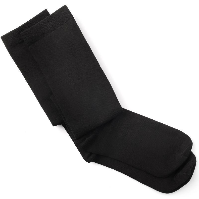 slide 4 of 4, Lewis N. Clark Comfort Compression Socks - Black, 1 ct