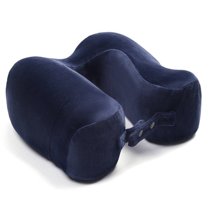 slide 2 of 10, Lewis N. Clark HexForm Neck Support Pillow - Navy, 1 ct