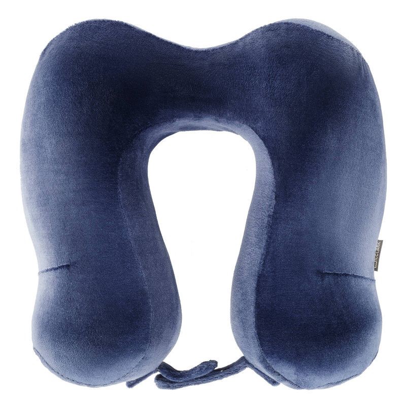 slide 1 of 10, Lewis N. Clark HexForm Neck Support Pillow - Navy, 1 ct