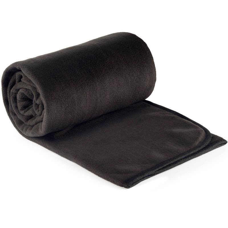 Lewis N. Clark Warm And Go Blanket with USB Connector - Black 1 ct | Shipt