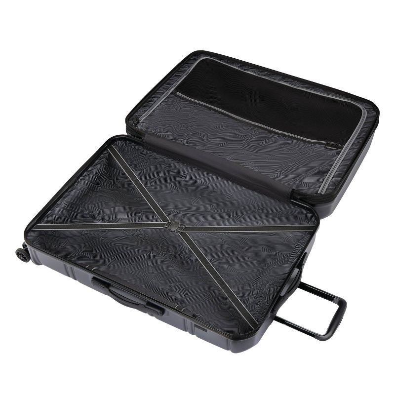 slide 7 of 11, American Tourister Vital Hardside Carry On Spinner Suitcase - Blackout: Water-Resistant, 4-Wheel Spinner, Retractable Handle, 1 ct