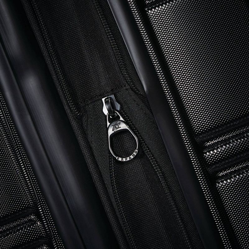 slide 11 of 11, American Tourister Vital Hardside Carry On Spinner Suitcase - Blackout: Water-Resistant, 4-Wheel Spinner, Retractable Handle, 1 ct