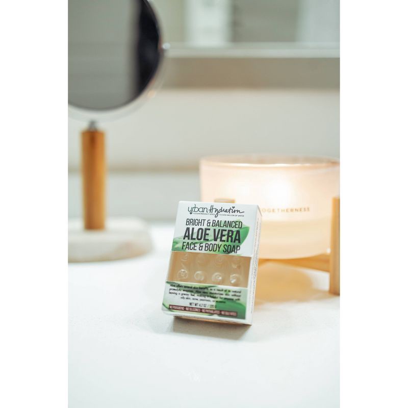 slide 3 of 4, Urban Hydration Bright & Balanced Aloe Vera Face & Body Bar Soap - 4.2oz, 4.2 oz