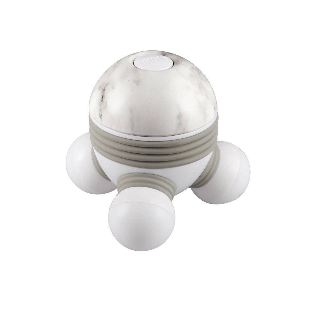 slide 5 of 6, HoMedics Marble Mini Massager - Gray - 1ct, 1 ct