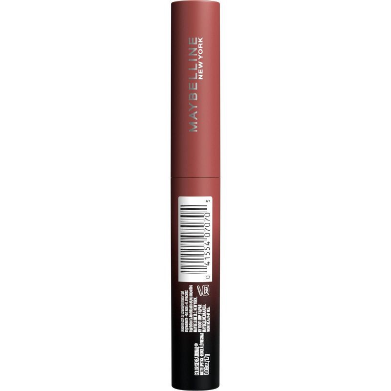 slide 6 of 8, Maybelline Color Sensational Ultimatte Slim Lipstick - More Mocha - 0.06oz, 0.06 oz