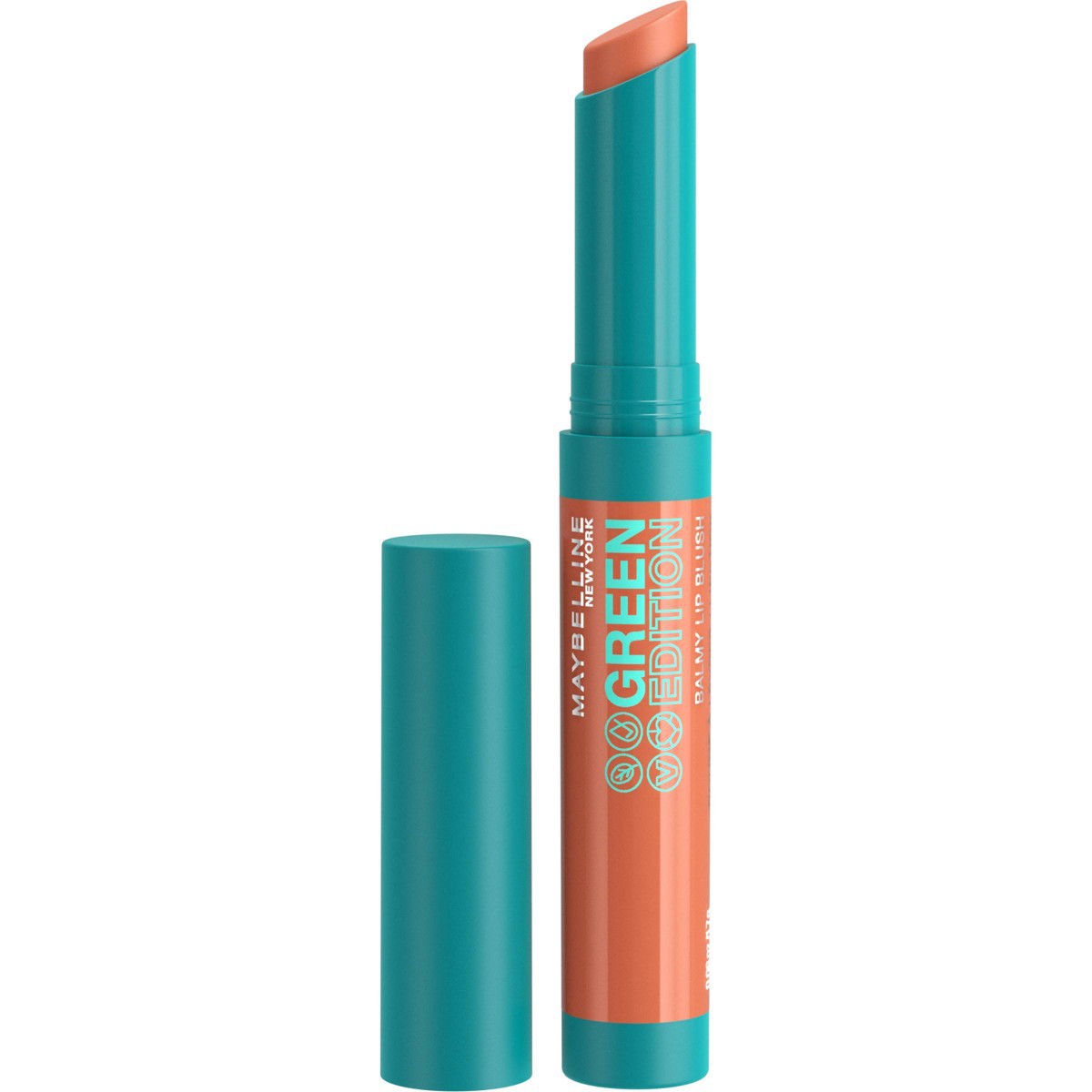 slide 1 of 6, Maybelline Green Edition Balmy Lip Blush, Formulated with Mango Oil - 008 Desert - 0.06oz, 0.06 oz