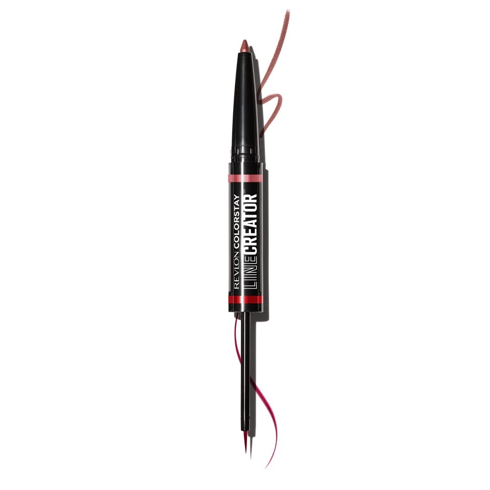 slide 4 of 6, Revlon ColorStay Line Creator Double Ended Waterproof Eyeliner - 153 She's On Fire - 0.004oz, 0.004 oz