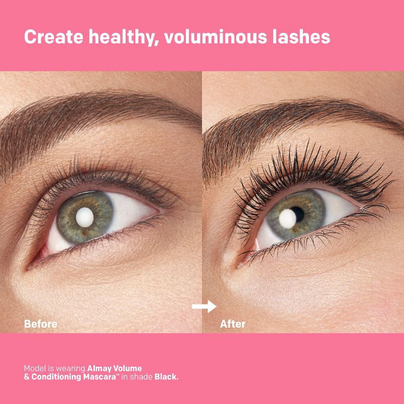 slide 2 of 7, Almay Volume & Conditioning Mascara - 010 Blackest Black - 0.27 fl oz, 0.27 fl oz