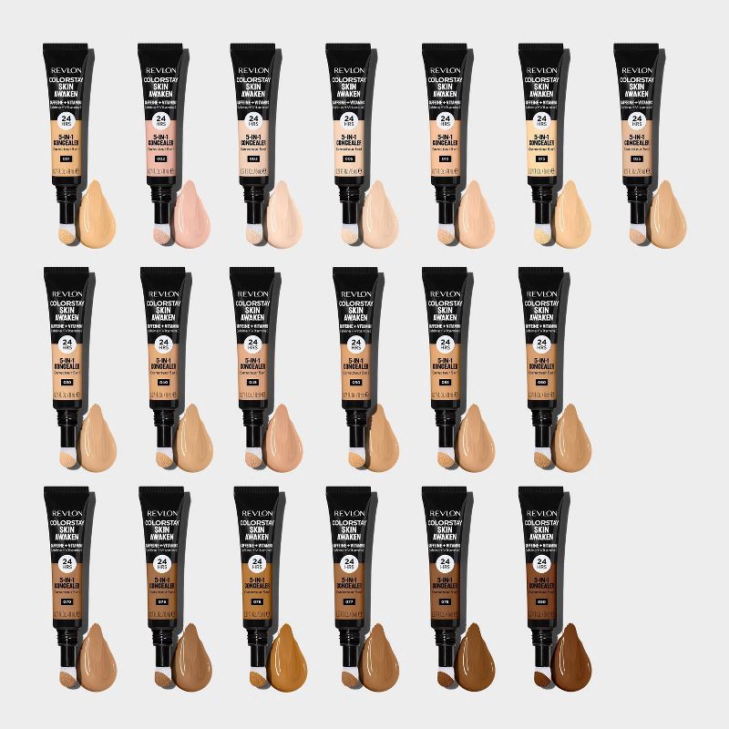 slide 7 of 7, Revlon ColorStay Skin Awaken 5-in-1 Concealer - 080 Coffee - 0.27 fl oz, 0.27 fl oz