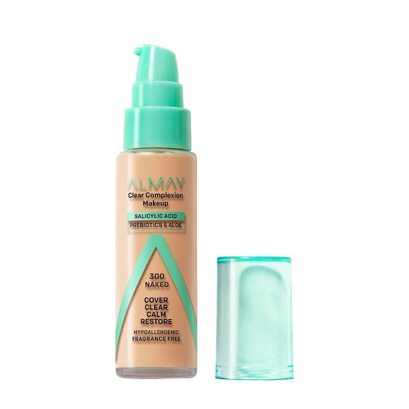 slide 2 of 8, Almay Clear Complexion Foundation - 300 Naked - 1 fl oz, 1 fl oz