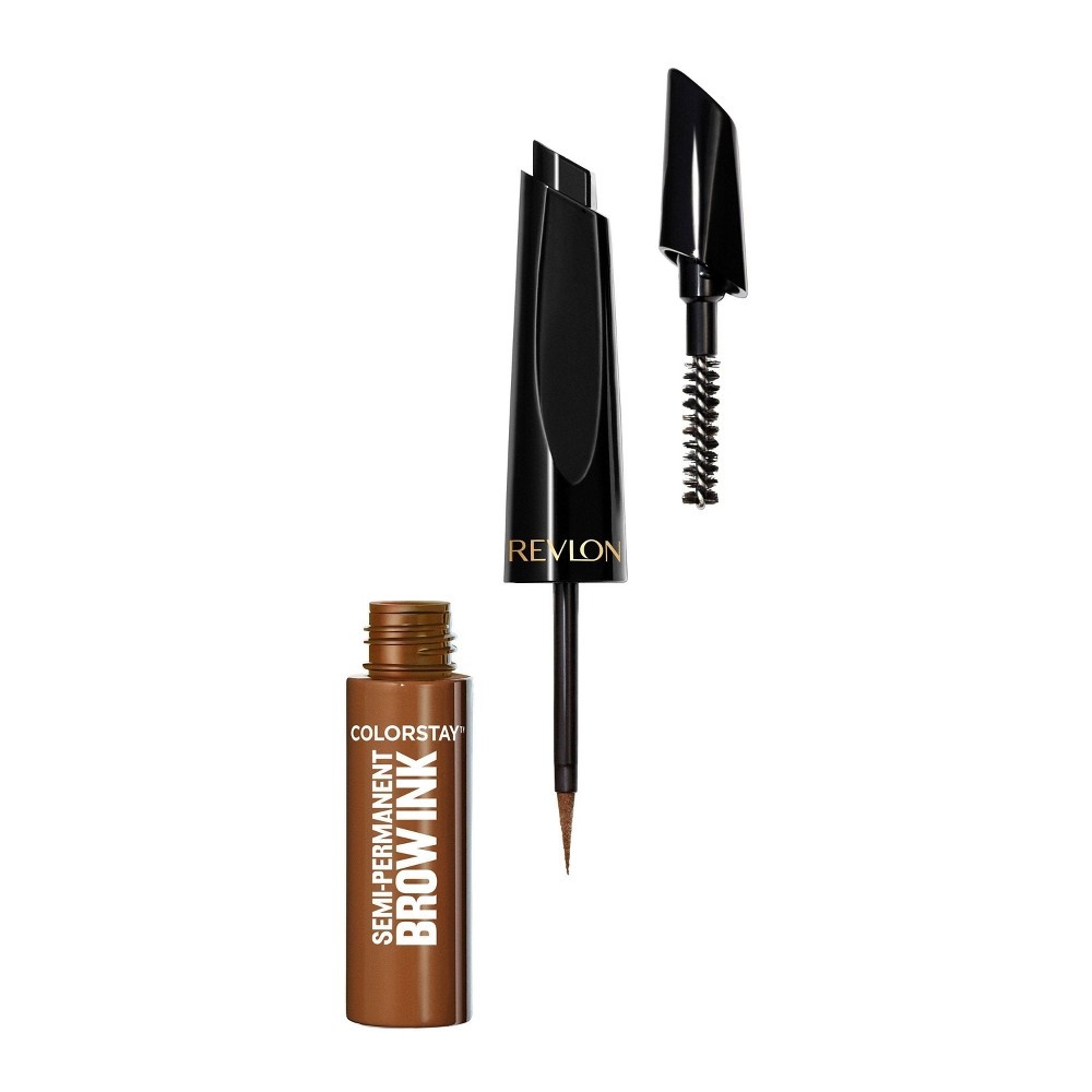 slide 6 of 6, Revlon ColorStay Semi-Permanent Brow Ink - 351 Warm Brown - 0.09 fl oz, 0.09 fl oz