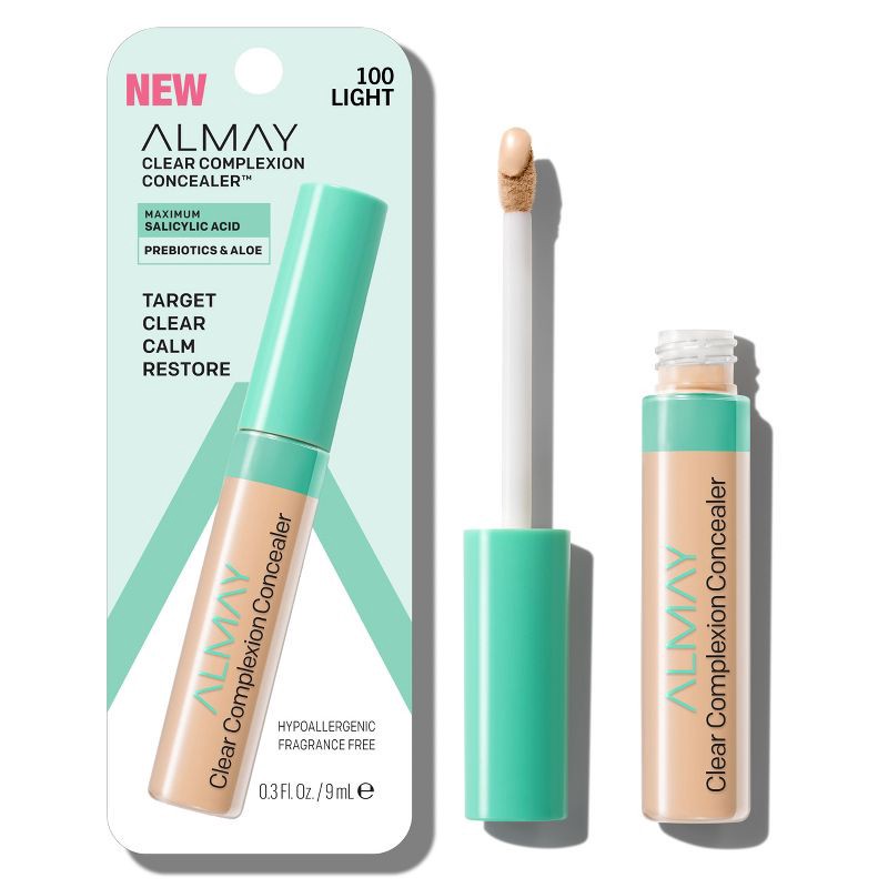 slide 1 of 7, Almay Clear Complexion Concealer - 100 Light - 0.3 fl oz, 0.3 fl oz