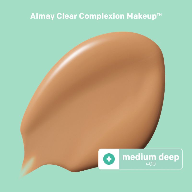 slide 5 of 10, Almay Clear Complexion Concealer - 400 Medium/Deep - 0.3 fl oz, 0.3 fl oz