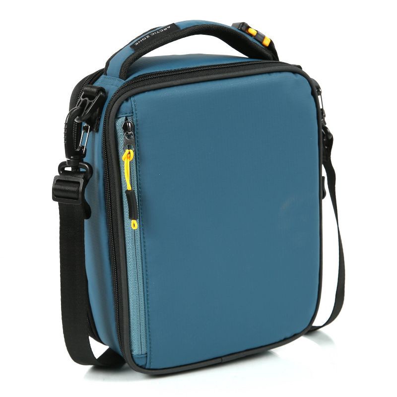 slide 7 of 15, Arctic Zone Titan Deep Freeze Expandable Lunch Bag with Ice Walls - Atlantic Blue, 1 ct