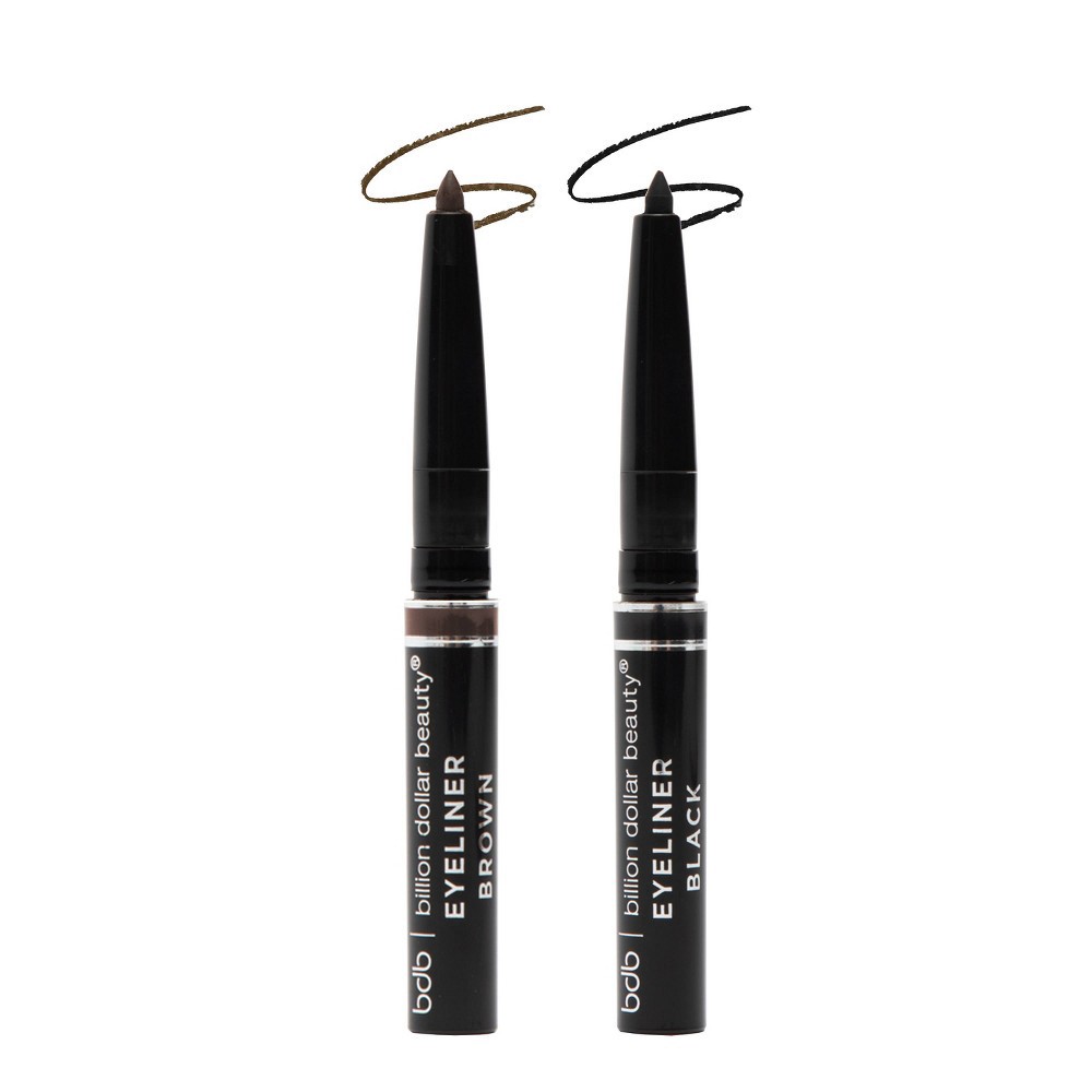 slide 2 of 7, Billion Dollar Beauty Magnetic Waterproof Eyeliner Pan - Black - 0.007oz, 0.007 oz