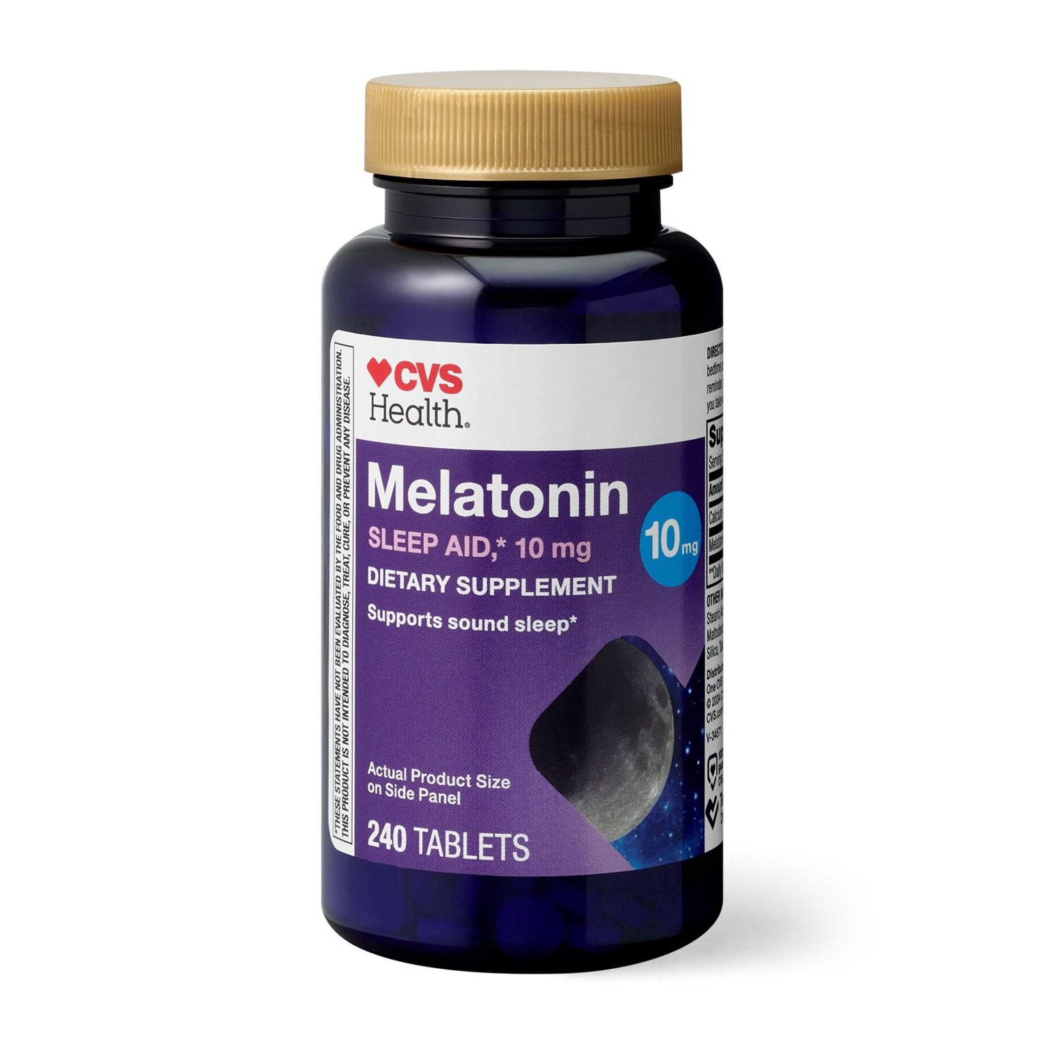 slide 1 of 1, CVS Health Melatonin 10Mg Tablets, 1 ct