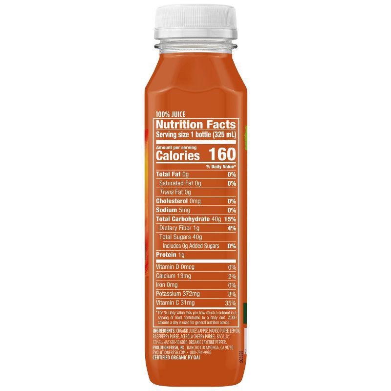slide 2 of 3, Evolution Fresh Organic Berry Defense Up Cold-Pressed Vegetable & Fruit Juice Blend 11 oz., 11 fl oz