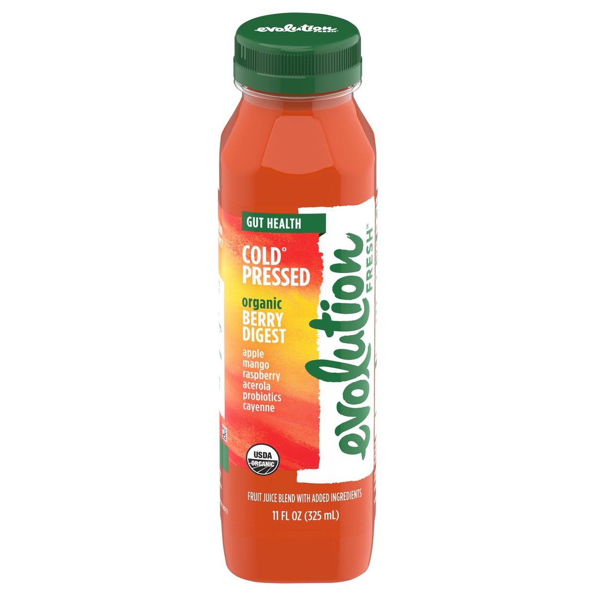 slide 1 of 3, Evolution Fresh Organic Berry Digest Cold-Pressed Vegetable & Fruit Juice Blend 11 oz., 11 fl oz